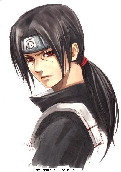 itachi uchiha- este fratele mai mare al lui sasuke. itachi a activat la o foarte mică şi a