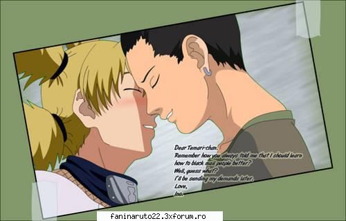 pai ...ale mele sunt ...itachi , neji , kakashi , gaara , sasuke , temari , tenten , shikamaru ,
