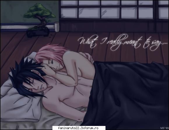 dap..se totusi sasuke nu prea o baga in seamna ..dar cred ca o place si el ce credeti se potriveste