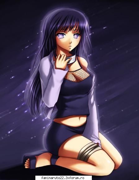 aici imi place ...e simpatica :d  ;) hinata ce-a mai sensibila shi scumpica