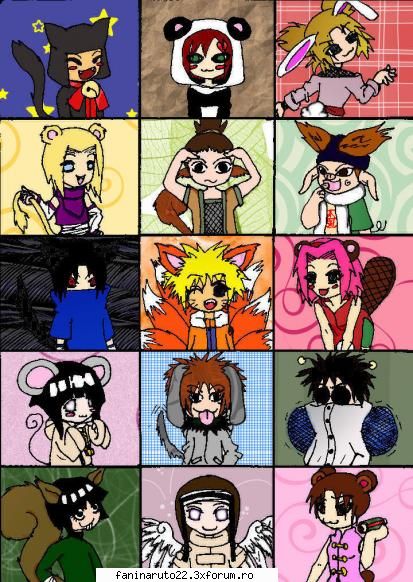 :razz: naruto animals