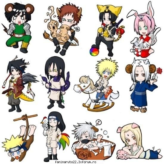 :razz: naruto animals