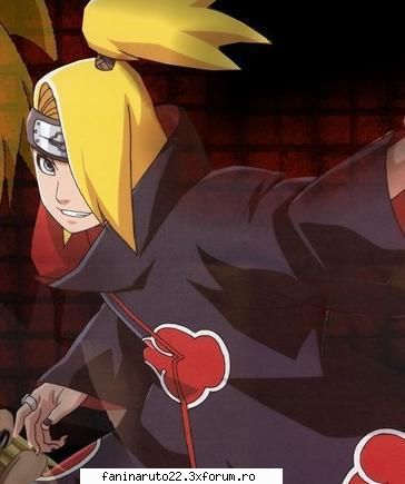 una poze deidara