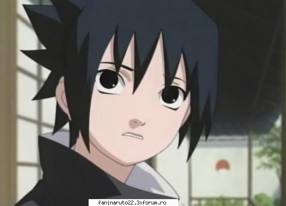 (acuma pun de cand era copil :zzz: )

sapte poze cu sasuke!!!